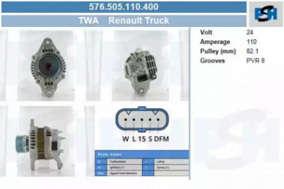 CV PSH 576505110400 -